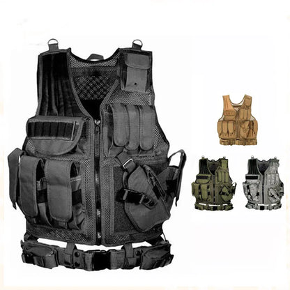 Breathable SWAT Molle Tactical Vest Military